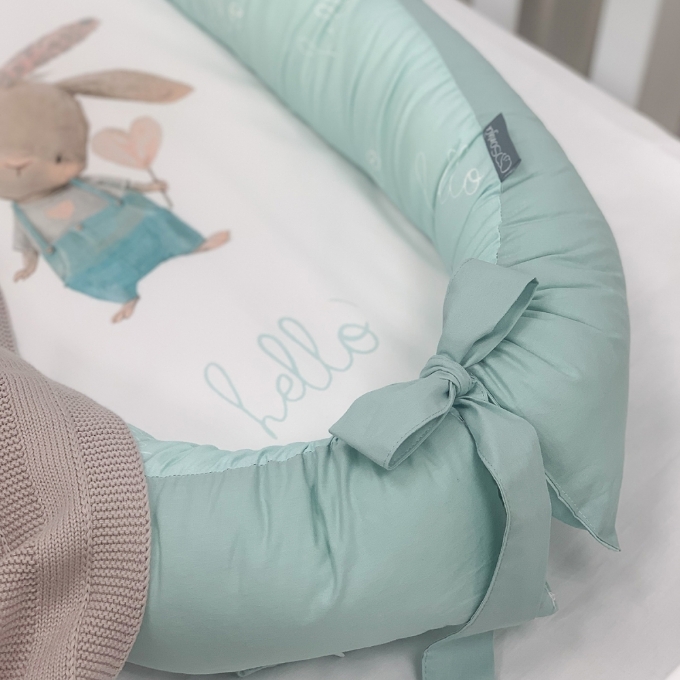 Baby nest patut bebe Bunies menta